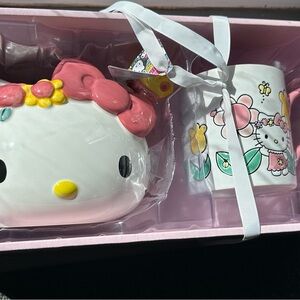 Hello Kitty Mug and Bank set
